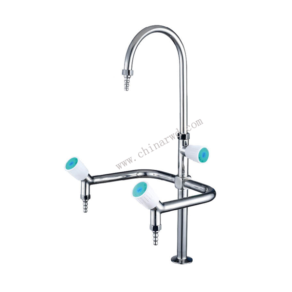 三口水龙头（不锈钢）WJH0531A